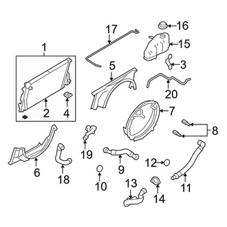 Ford OE - Fuel Cooler
