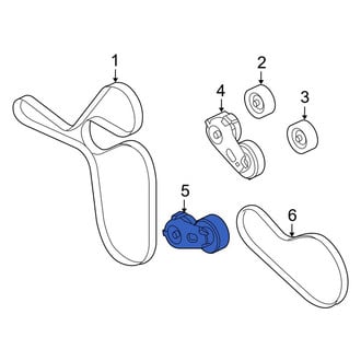 Ford OE - Accessory Drive Belt Tensioner Assembly