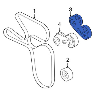 Ford OE - Accessory Drive Belt Tensioner Assembly