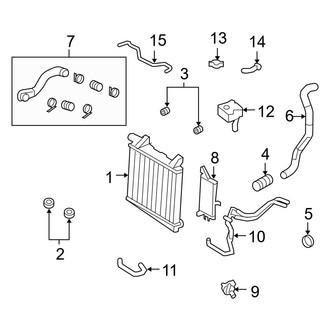 Ford OE - Cooling - Intercooler (Crew Cab 6.4L)