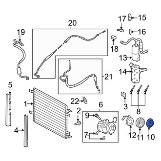 Ford OE - A/C Compressor Clutch Drive