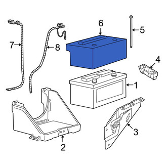 Ford OE - Battery Cover