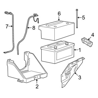 Ford OE - Electrical - Battery (Crew Cab)