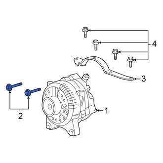 Ford OE - Alternator Bracket Bolt