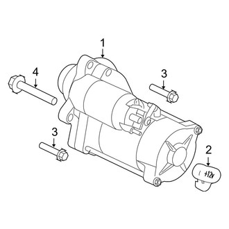 Ford OE - Electrical - Starter (Crew Cab 6.4L)