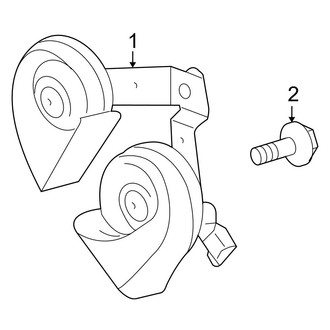 Ford OE - Electrical - Horn