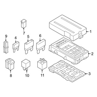 Ford OE - Electrical - Fuse & Relay (Passenger Compartment)