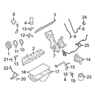 Ford OE - Engine Oil Pump Pickup Tube Gasket