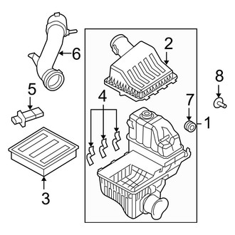 Ford OE - Engine - Air Intake (6.8L)