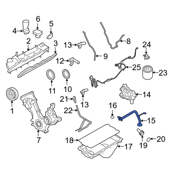 Engine Oil Pump Screen