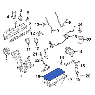 Ford OE - Engine Oil Pan Gasket