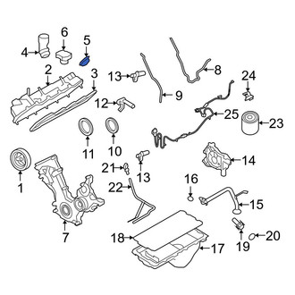 Ford OE - Engine Oil Filler Tube Seal