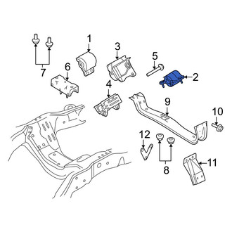 Ford OE - Left Engine Mount