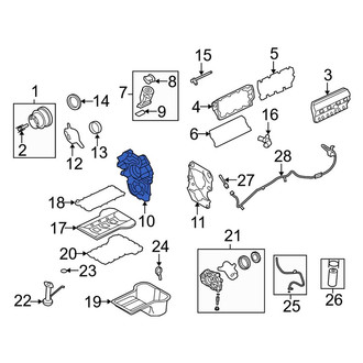 Ford OE - Engine Timing Cover