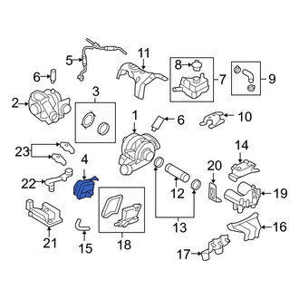 Ford OE - Turbocharger Wastegate Actuator