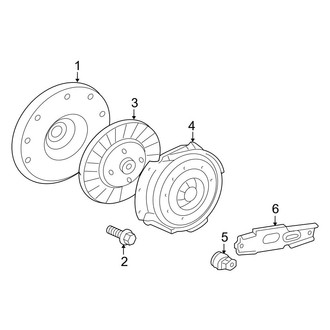 Ford OE - Transmission Components (Manual Top), (Crew Cab Standard Tr)