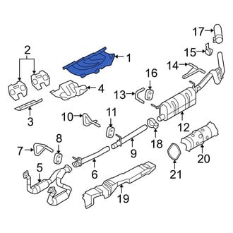 Ford OE - Right Exhaust Manifold