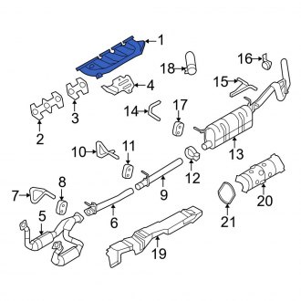 Ford F-450 OEM Exhaust Parts | Systems, Tips, Pipes — CARiD.com