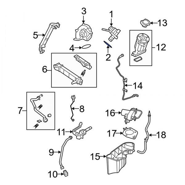 Exhaust Gas Recirculation (EGR) Valve Gasket