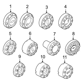 Ford OE - Wheels - Covers & Trim (Crew Cab)