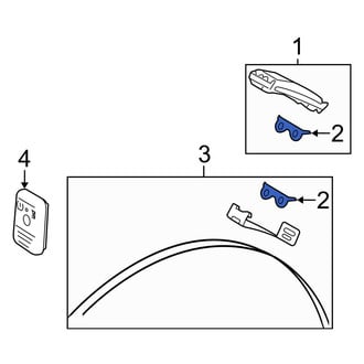 Ford OE - Tire Pressure Monitoring System (TPMS) Sensor Clip