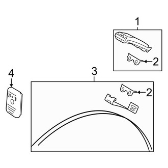 Ford OE - Wheels - Tire Pressure Monitor Components (Crew Cab)