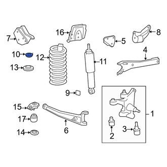 Ford OE - Front Forward Radius Arm Bushing