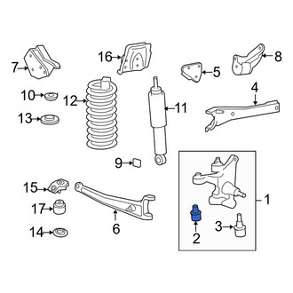 Ford OE - Front Upper Suspension Ball Joint