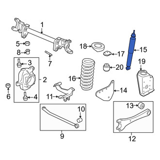 Ford OE - Front Suspension Shock Absorber