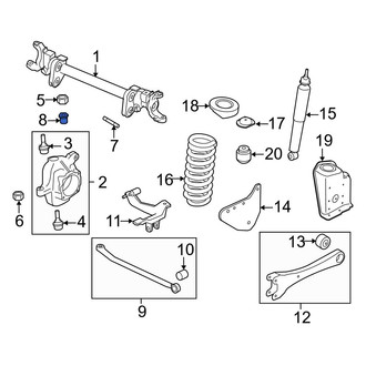 Ford OE - Front Alignment Camber Adjusting Eccentric