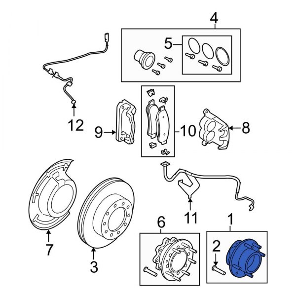 Wheel Bearing and Hub Assembly