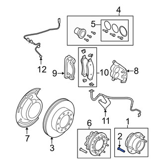 Ford OE - Wheel Hub Stud