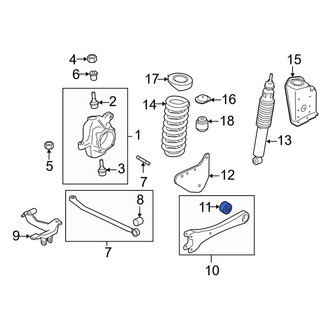 Ford OE - Front Radius Arm Bushing