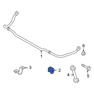 Ford OE - Front Suspension Stabilizer Bar Bushing