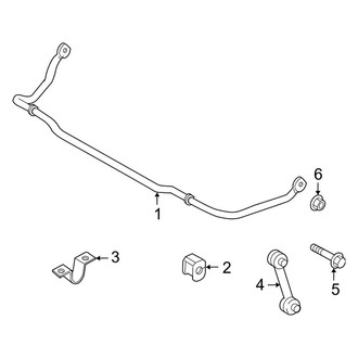 Ford OE - Front Suspension - Stabilizer Bar & Components