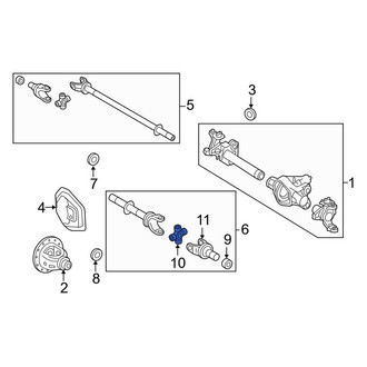 Ford OE - Front Right Universal Joint