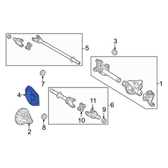 Ford OE - Front Differential Cover