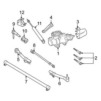 Ford OE - Steering Gear & Linkage (4WD)