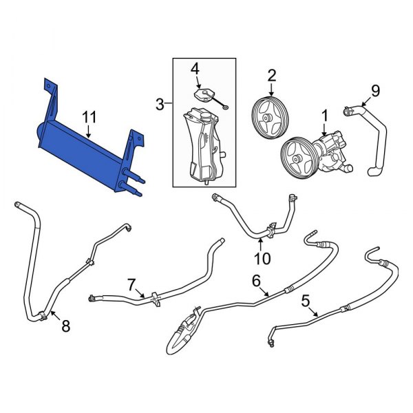 Power Steering Cooler