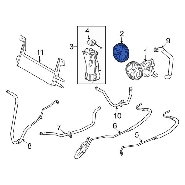 Power Steering Pump Pulley