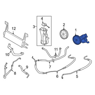 Ford OE - Power Steering Pump