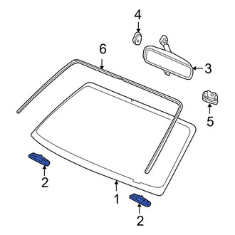 Ford OE - Windshield Spacer