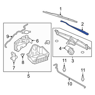 Ford OE - Right Wiper Arm