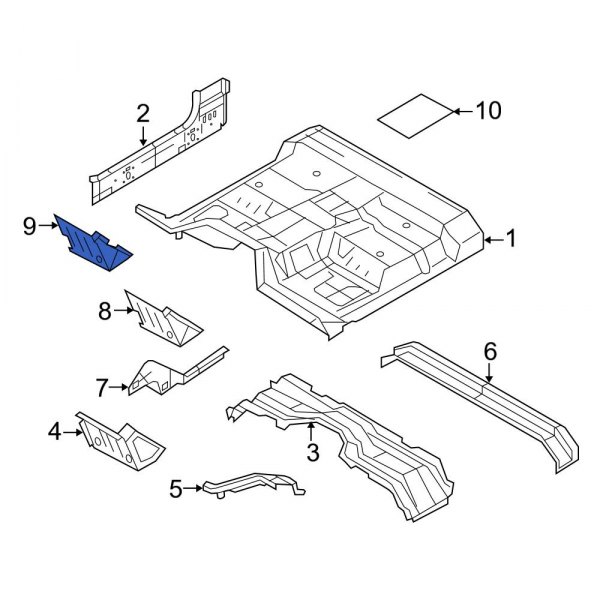 Floor Pan Reinforcement