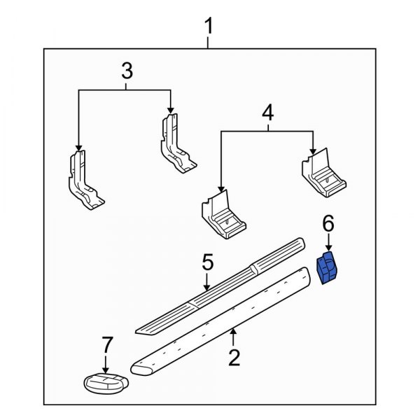 Running Board End Cap