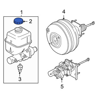 Ford OE - Brake Master Cylinder Reservoir Cap