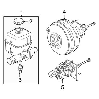 Ford OE - Cab - Components on Dash Panel (SuperCab)