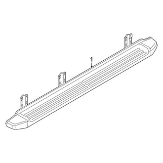 Ford OE - Cab - Running Board (Type 3), (SuperCab)