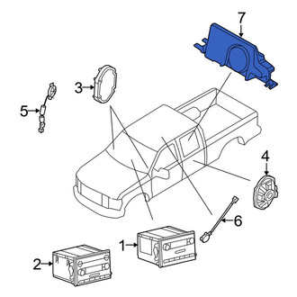 Ford OE - Rear Speaker