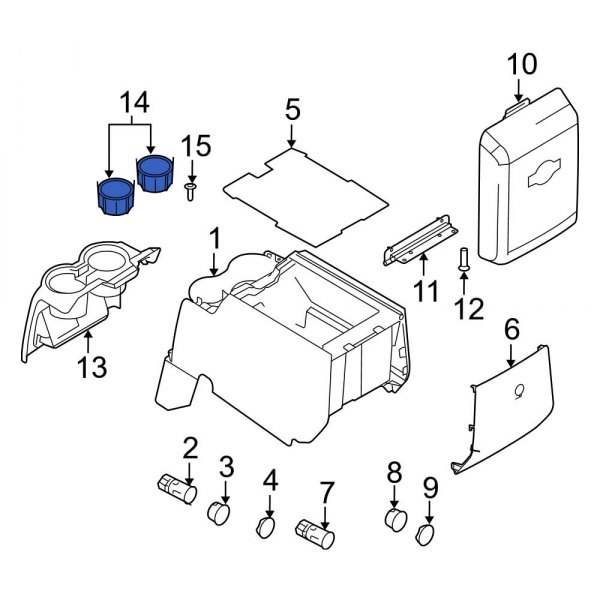 Console Cup Holder